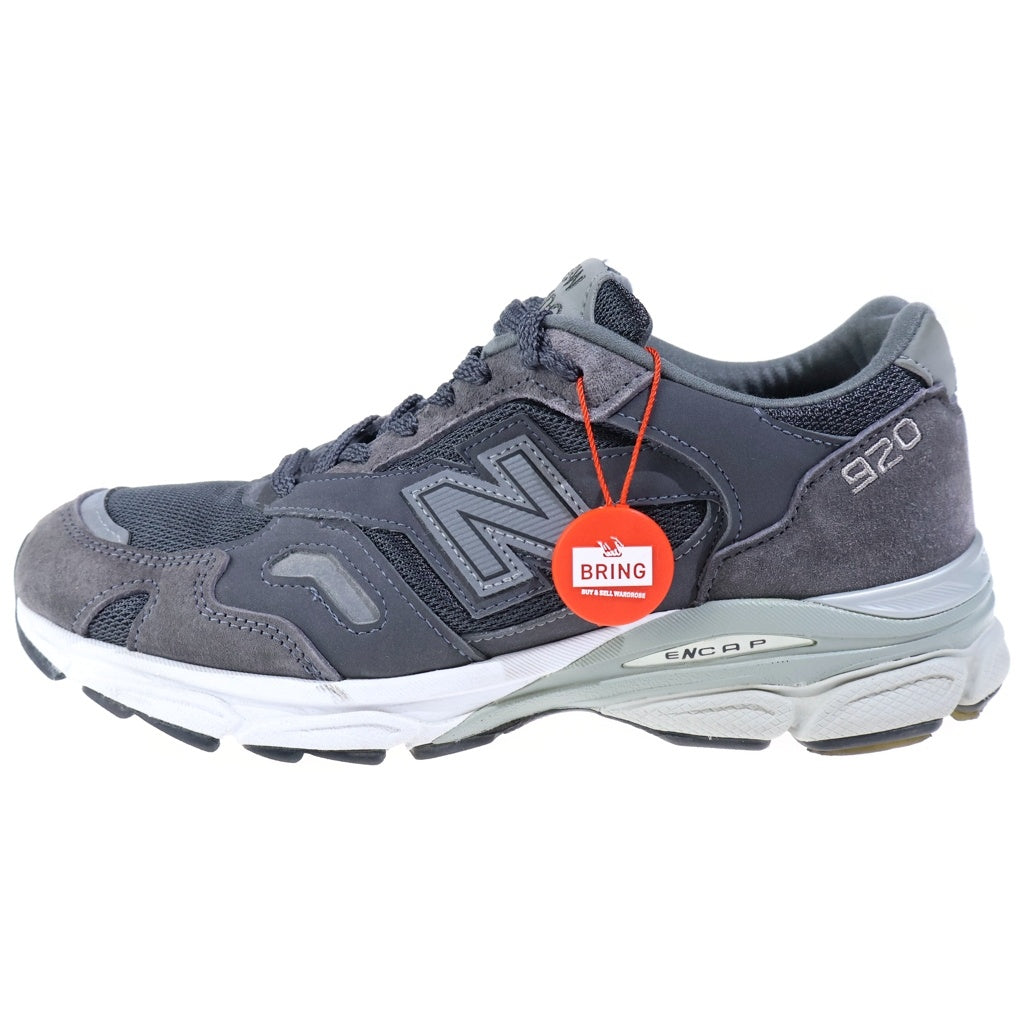 New Balance(ニューバランス) M920CHR スエード ローカットスニーカー シューズ グレー US8/26cm