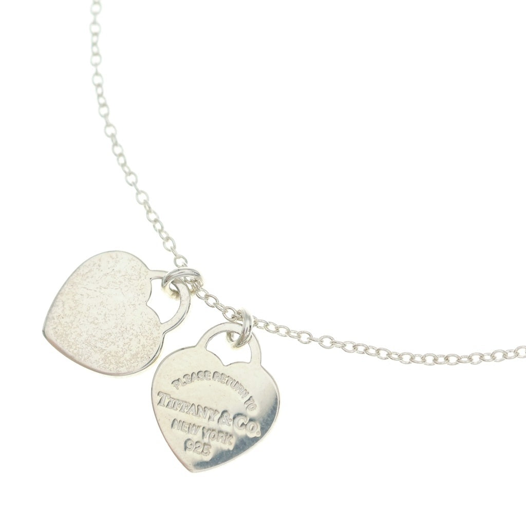 TIFFANY & Co.(ティファニー) リターントゥ ティファニー ダブルハートタグ ネックレス ペンダント チェーン シルバー SV925 レディース