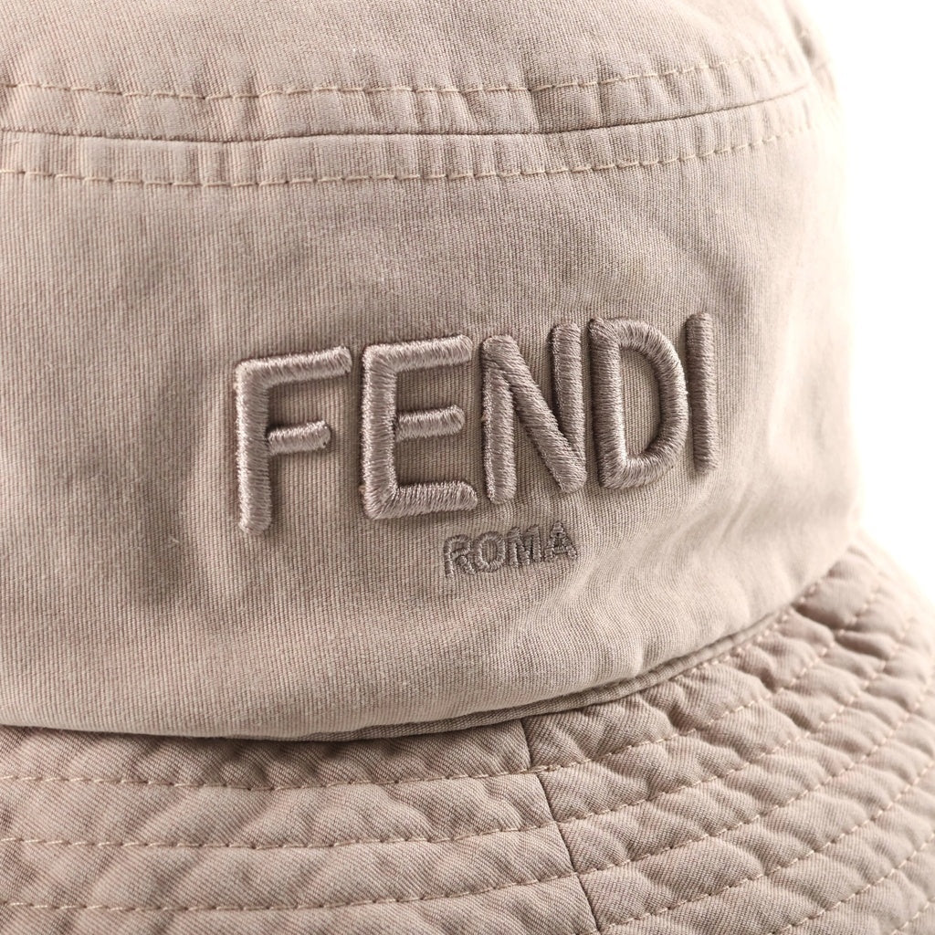FENDI(フェンディ) ズッカ柄 バケットハット 帽子 FXQ958 AN94 グレー