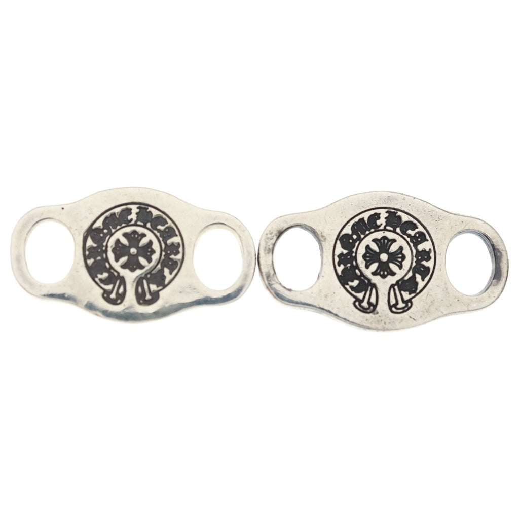 CHROME HEARTS(クロムハーツ) SHOELACE SET V1 シューレース デュブレ 2個セット シルバー BCA313