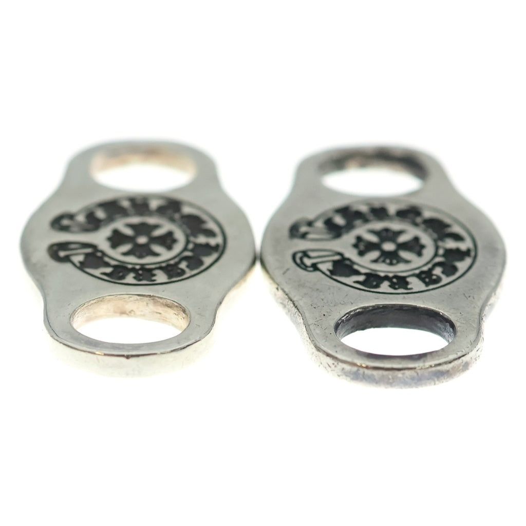 CHROME HEARTS(クロムハーツ) SHOELACE SET V1 シューレース デュブレ 2個セット シルバー BCA313