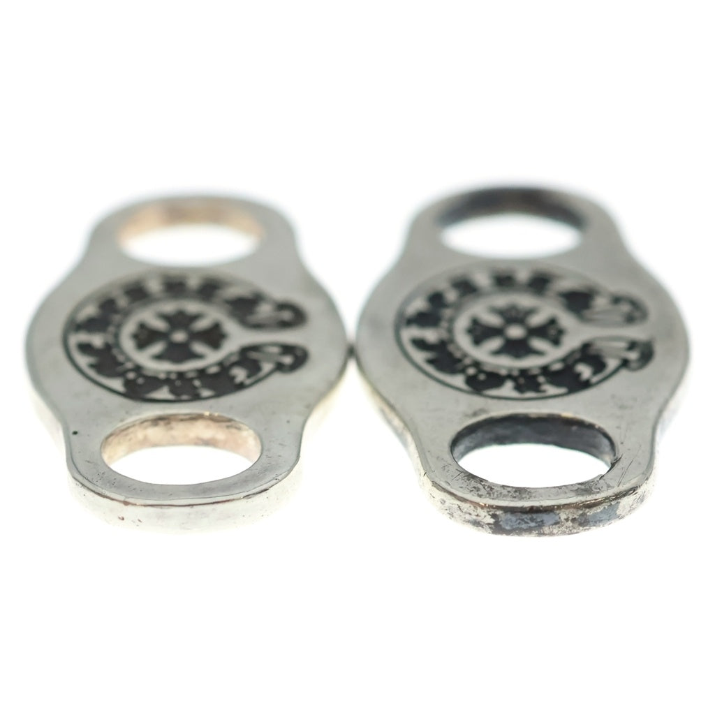 CHROME HEARTS(クロムハーツ) SHOELACE SET V1 シューレース デュブレ 2個セット シルバー BCA313