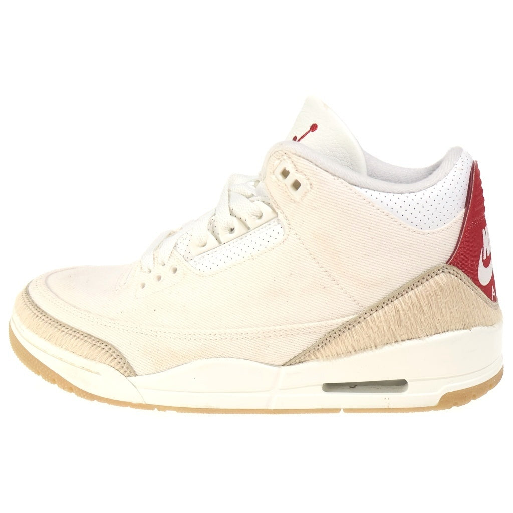 NIKE(ナイキ) ×Levi's Air Jordan 3 Retro SP Ecru Denim IR0910-400 エアジョーダン3 レトロSP エクリュデニム ハイカットスニーカー ベージュ US8/26cm