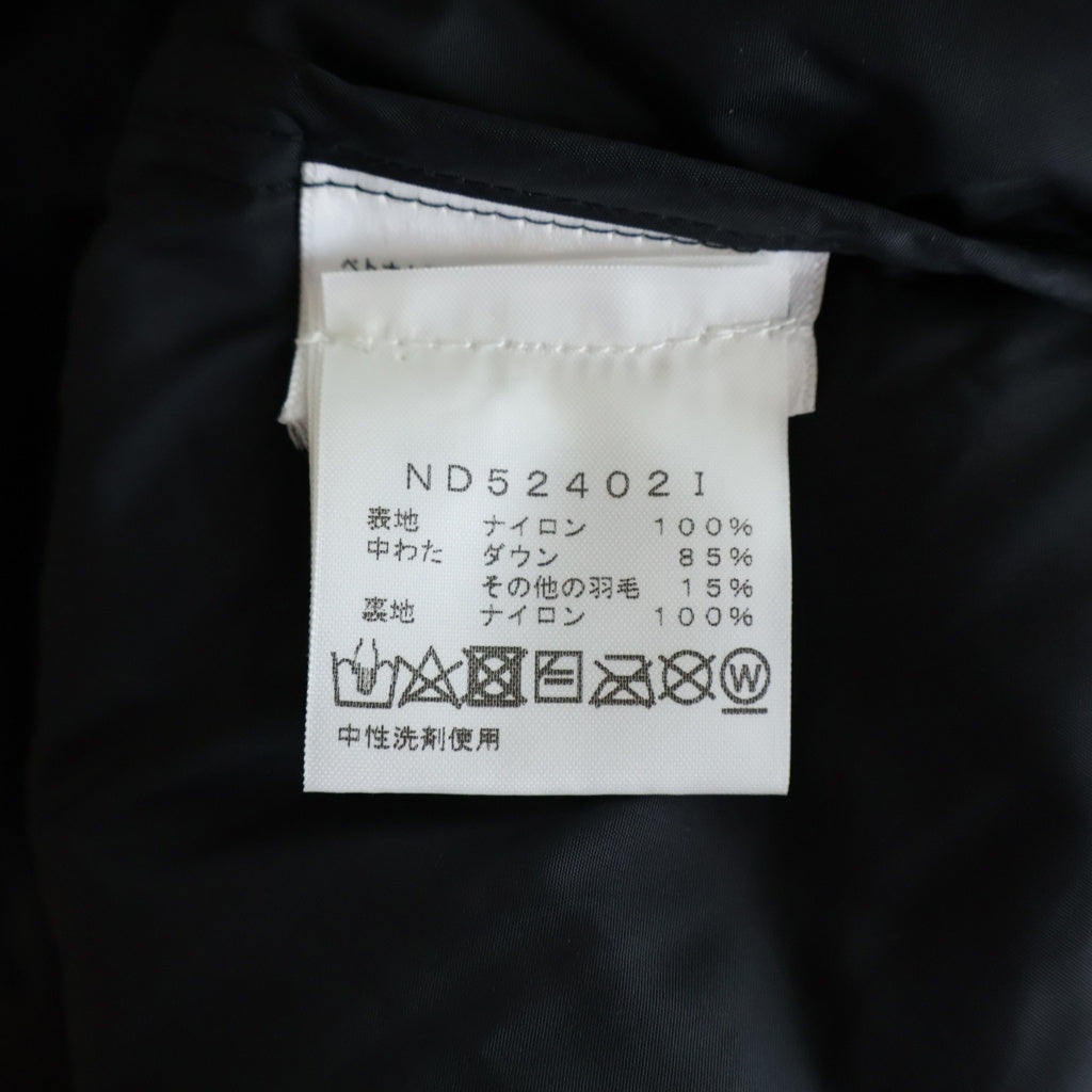 SUPREME(シュプリーム) 24AW ×THE NORTH FACE Nuptse Jacket BLONDY ノースフェイス ヌプシ バックパッチ付き ダウン ジャケット ブラック