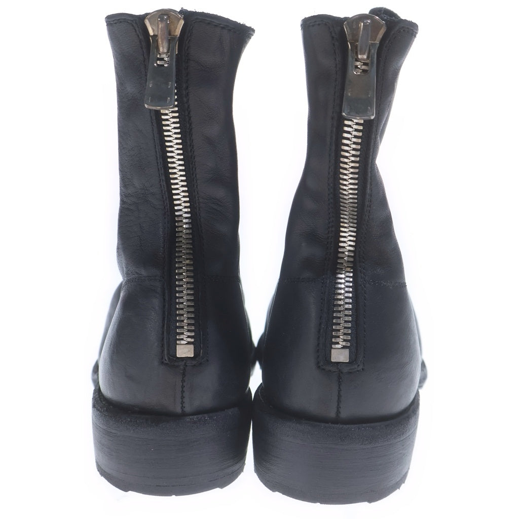 GUIDI(グイディ) 986X Back Zip Boot バックジップ ブーツ ブラック