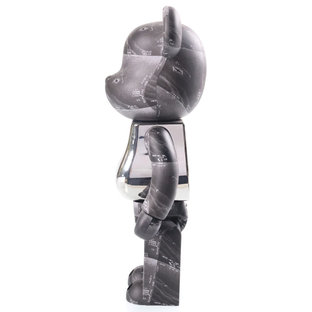 MEDICOM TOY(メディコムトイ) BE@RBRICK U.F.O 3rd 400% ベアブリック フィギュア 人形 グレー/シルバー