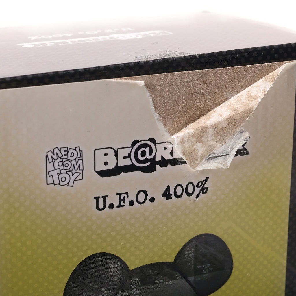 MEDICOM TOY(メディコムトイ) BE@RBRICK U.F.O 3rd 400% ベアブリック フィギュア 人形 グレー/シルバー