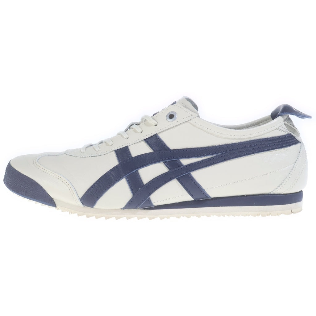 Onitsuka Tiger(オニツカタイガー) MEXICO 66 SD メキシコ ローカット スニーカー ホワイト/ネイビー US8.5/26.5cm 1183A872