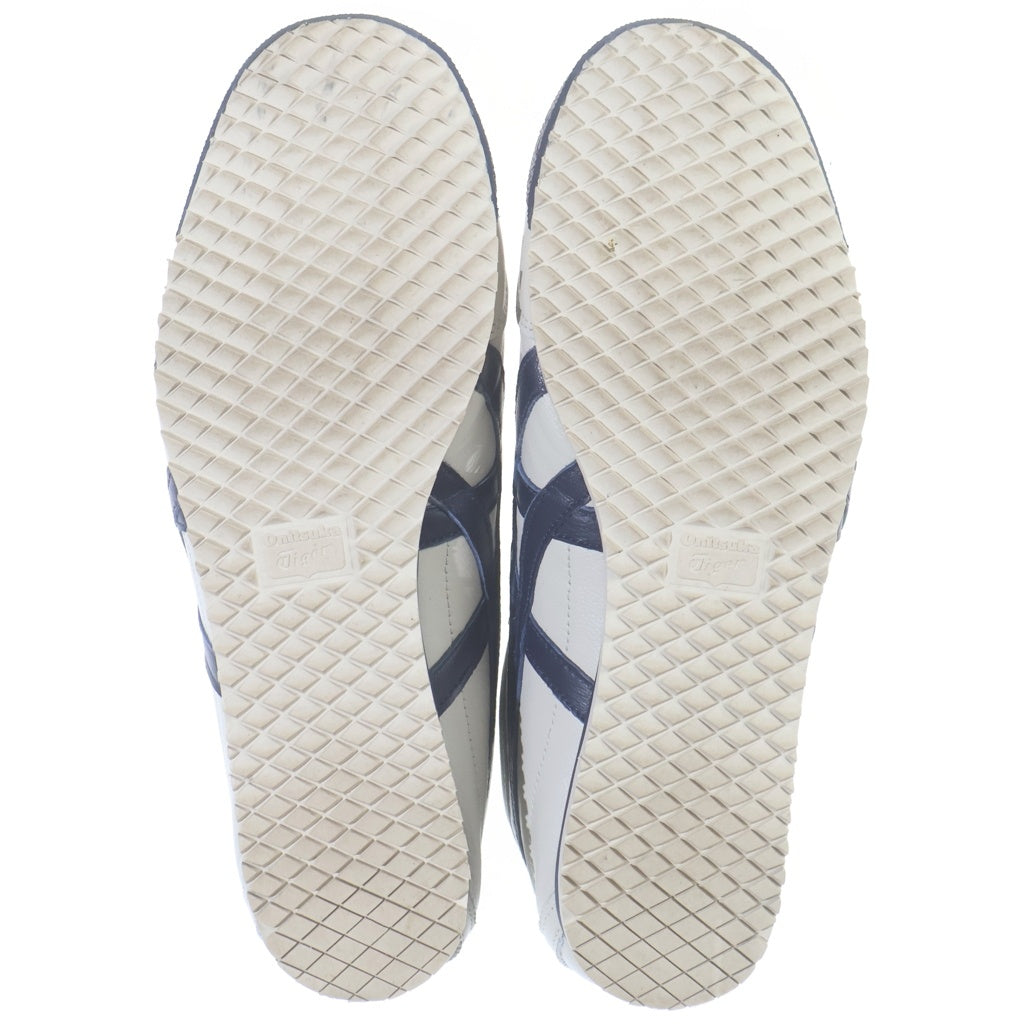 Onitsuka Tiger(オニツカタイガー) MEXICO 66 SD メキシコ ローカット スニーカー ホワイト/ネイビー US8.5/26.5cm 1183A872