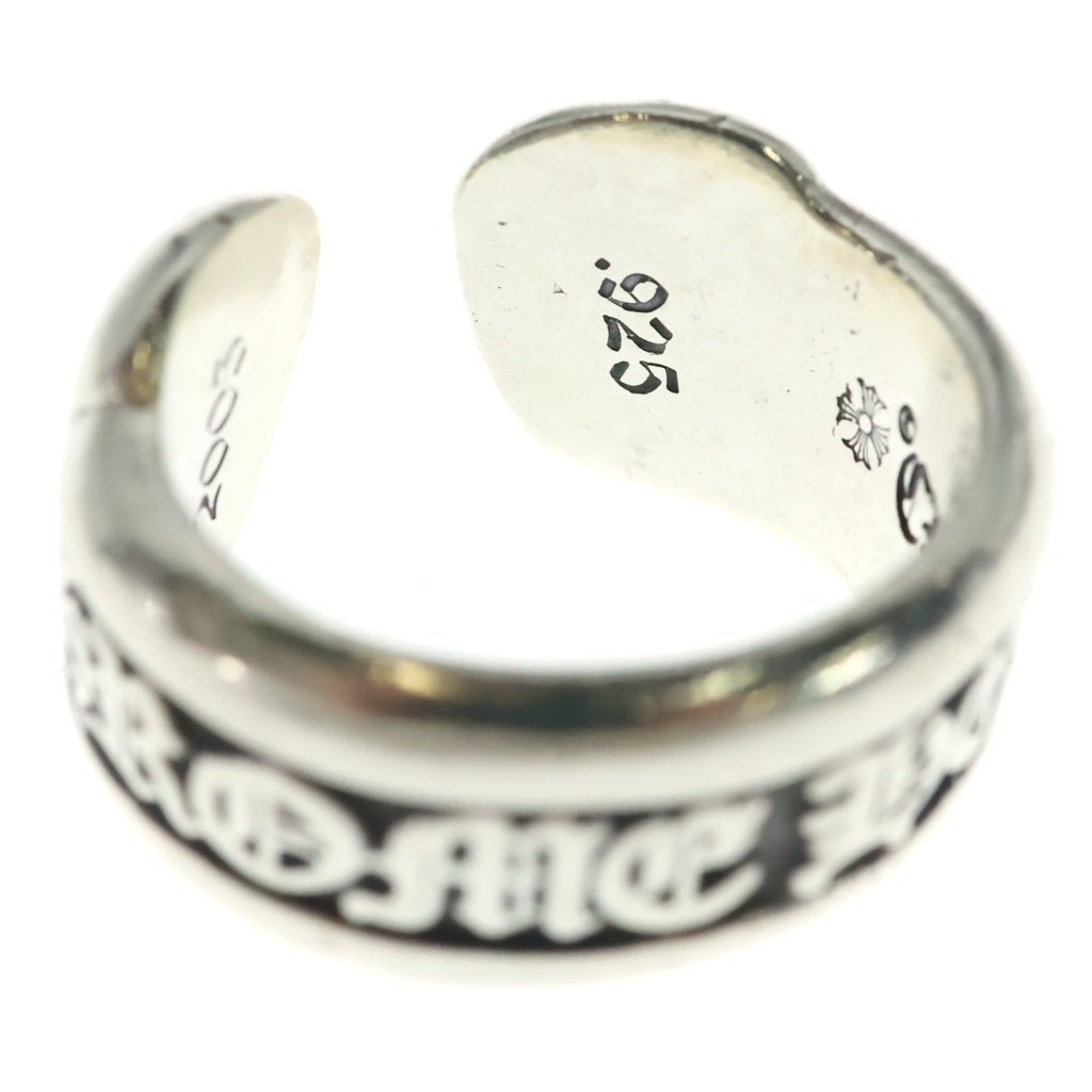 CHROME HEARTS(クロムハーツ) SM SCROLL LABEL スモールスクロールラベル リング シルバー BCA413
