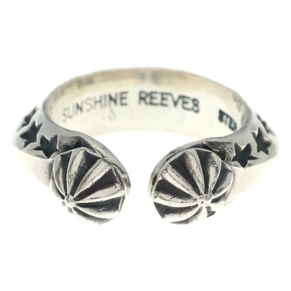 SUNSHINE REEVES(サンシシャイン リーブス) Stump Work Ring スタンプ ワーク リング シルバー