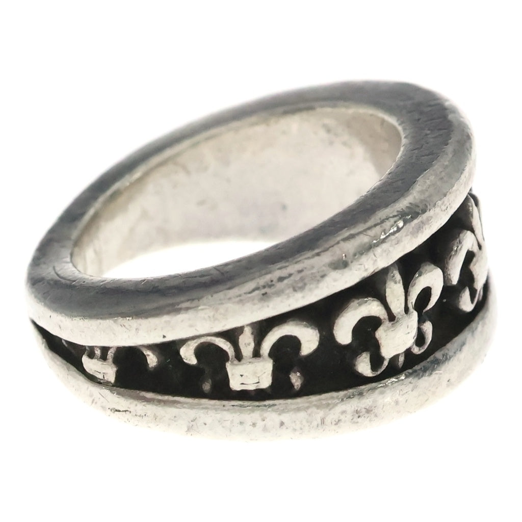 CHROME HEARTS(クロムハーツ) NARROW V BS FLUER ナローVバンド BSフレア リング シルバー
