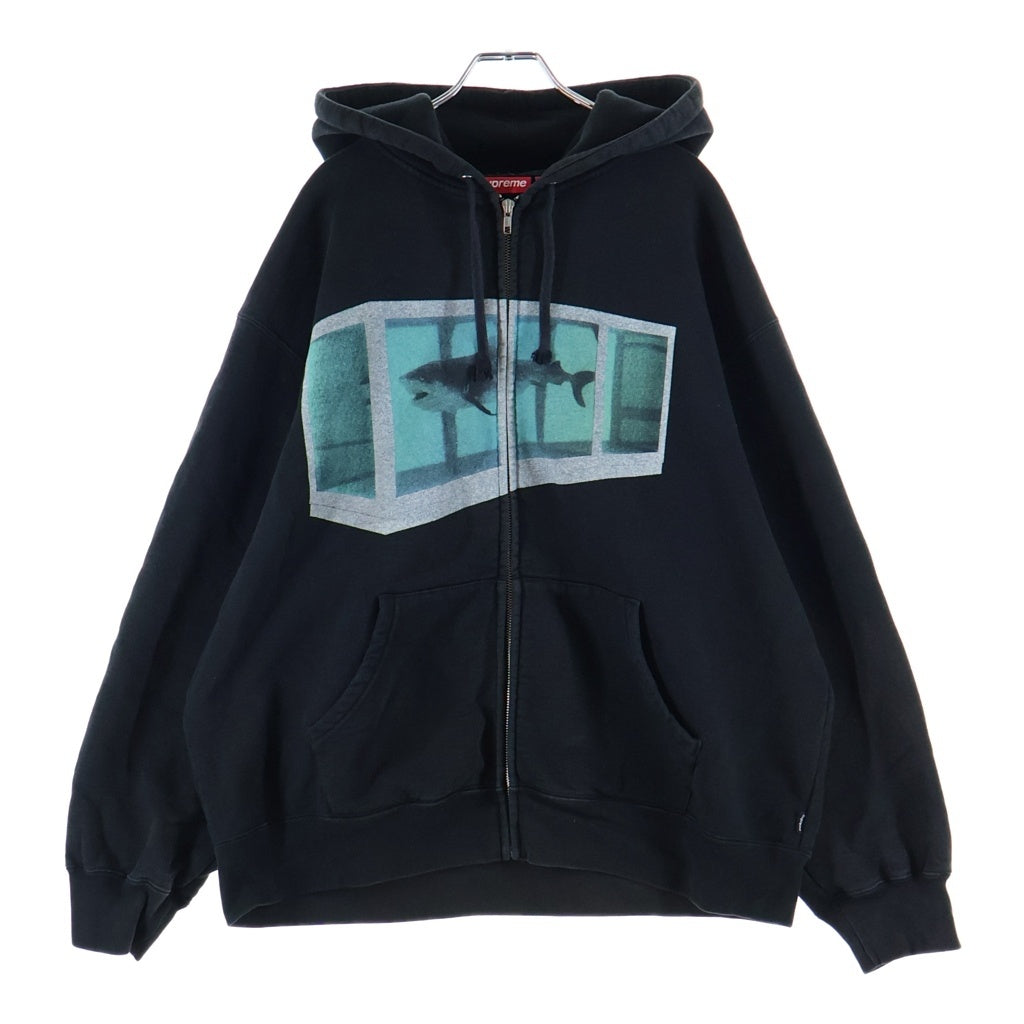 SUPREME(シュプリーム) 25SS Damien Hirst Zip Up Hooded Sweatshirt ダミアン・ハースト ジップアップスウェットフーディースウェット ジップパーカー ブラック