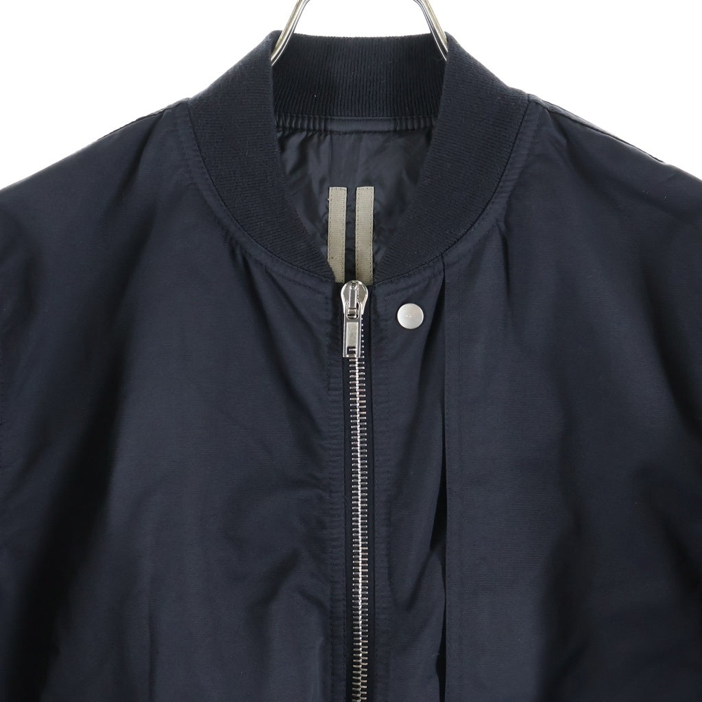 Rick Owens DRKSHDW(リックオウエンス ダークシャドウ) Lido Flight Jacket リド フライト ナイロンジャケット ブラック DU01C6774-MU