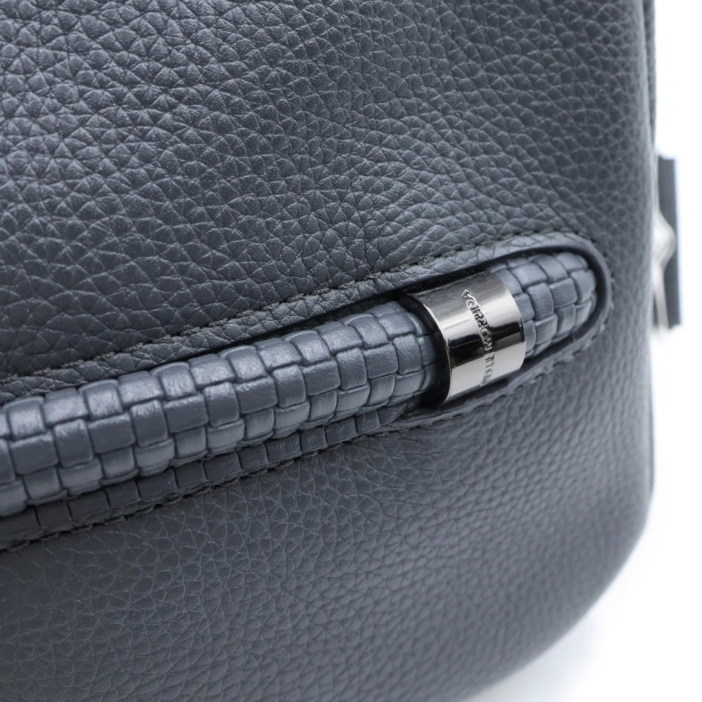 PELLE MORBIDA(ペッレ モルビダ) Hawser MH011 レザーショルダーバッグ グレー レディース