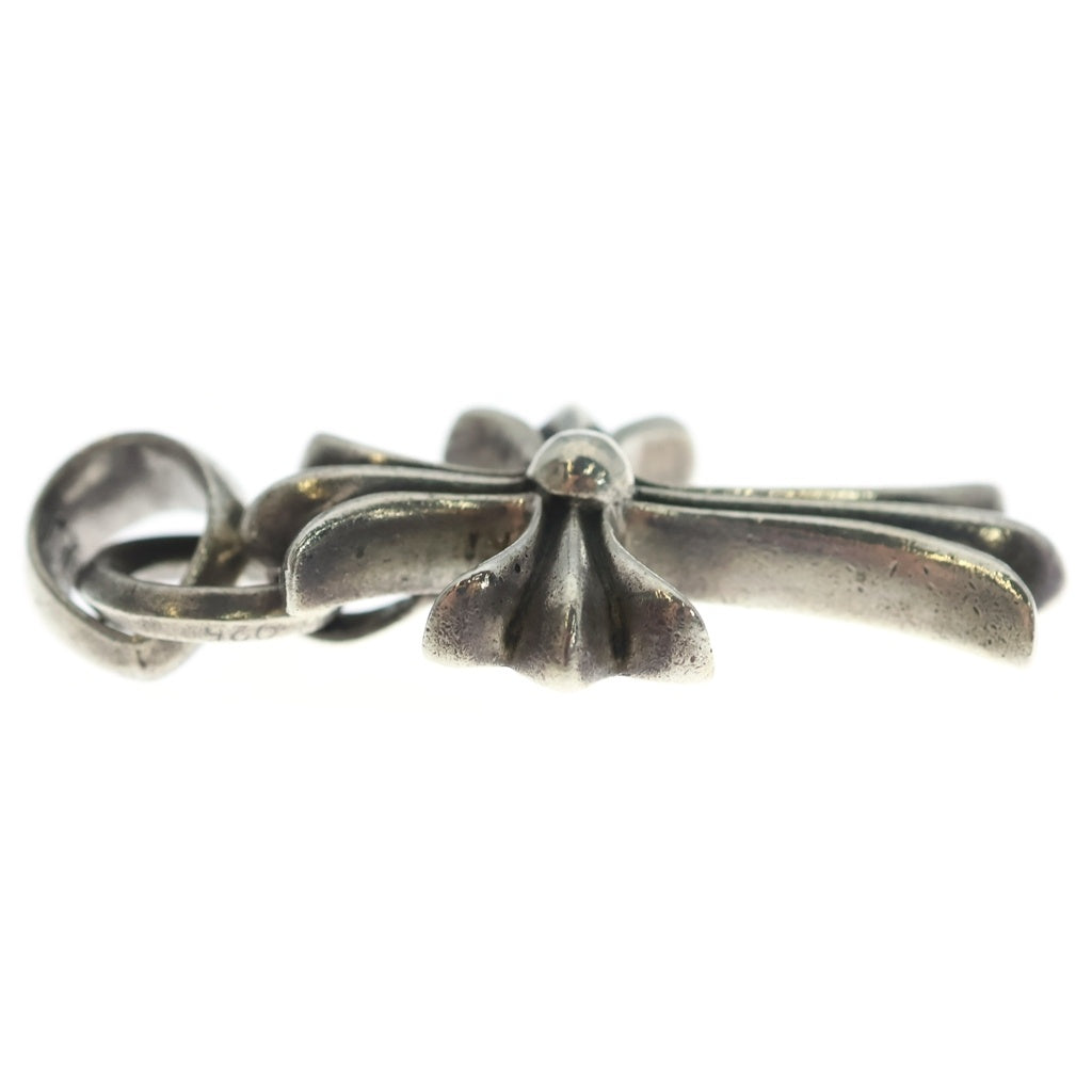 CHROME HEARTS(クロムハーツ) CH CRS SML W/BALE Wベイル スモールCHクロス ペンダントトップ シルバー BCA218