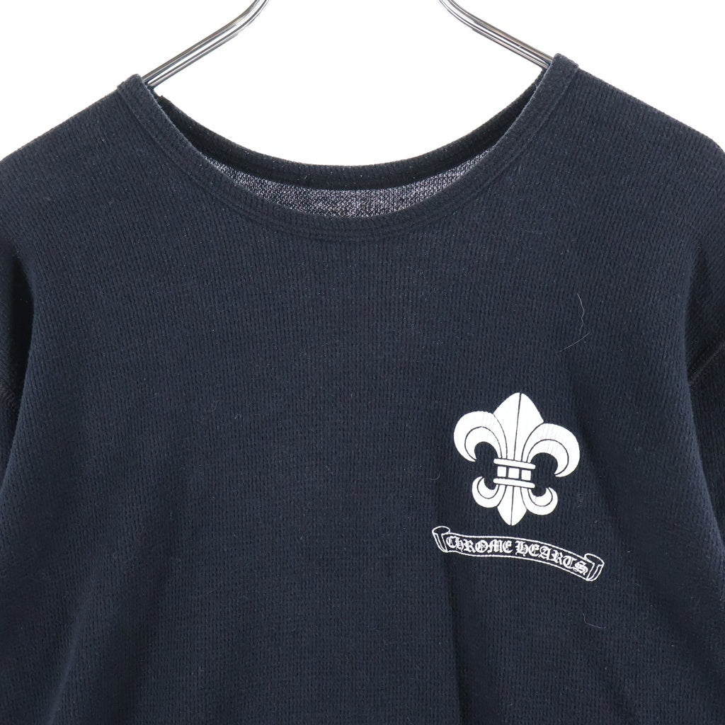 CHROME HEARTS(クロムハーツ) OLD THERMAL トリプルフレア サーマル トリプルクロス 長袖Tシャツ ロングスリーブ ブラック