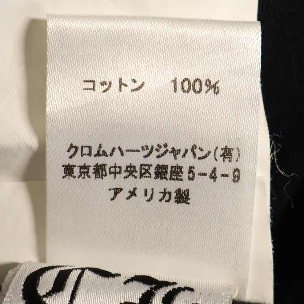 CHROME HEARTS(クロムハーツ) FOTI COLL Horseshoe Print Tee フォティコール ホースシュー 半袖Tシャツ カットソー ブラック