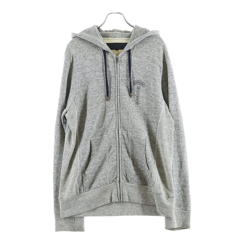 CHROME HEARTS(クロムハーツ) MATTY BOY ZIP-UP HOODIE DARLIN マッティボーイ バックプリント ジップアップフーディー グレー