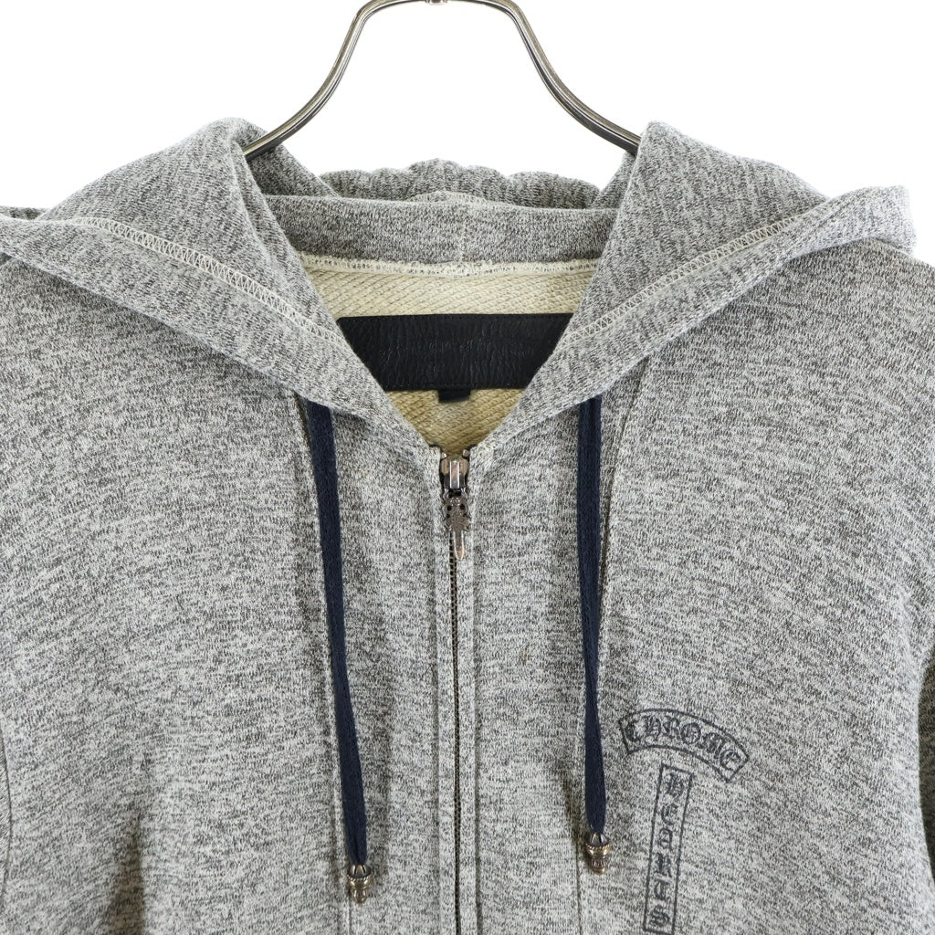 CHROME HEARTS(クロムハーツ) MATTY BOY ZIP-UP HOODIE DARLIN マッティボーイ バックプリント ジップアップフーディー グレー