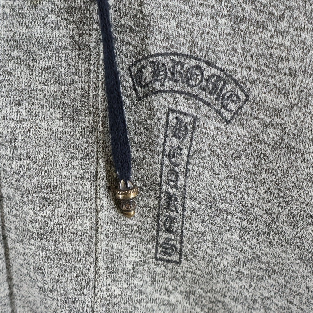 CHROME HEARTS(クロムハーツ) MATTY BOY ZIP-UP HOODIE DARLIN マッティボーイ バックプリント ジップアップフーディー グレー