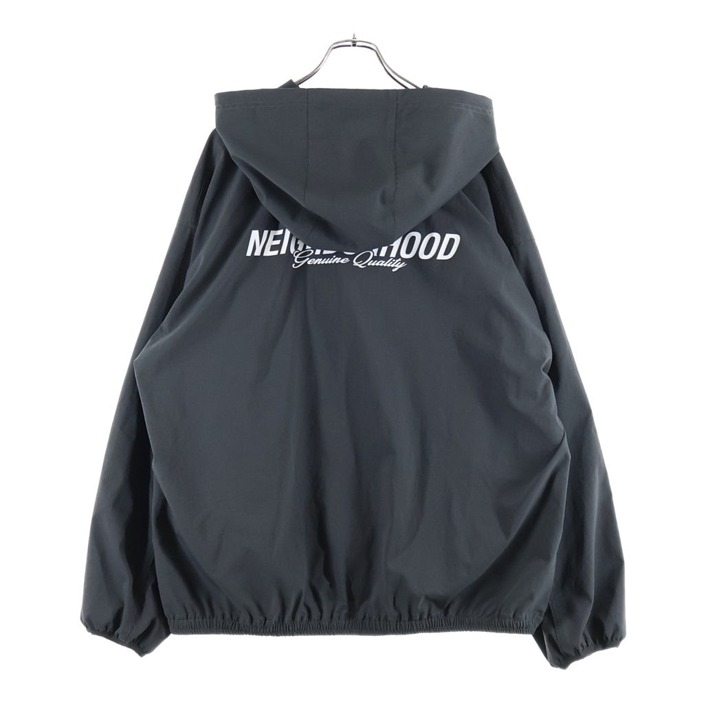 NEIGHBORHOOD(ネイバーフッド) ANORAK JACKET アノラック ハーフジップ ナイロンジャケット グレー 261TSNH-JKM04