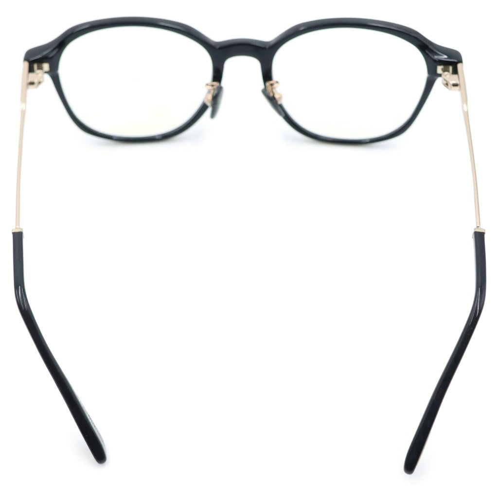TOM FORD(トムフォード) アジアンフィット スクエア クリアレンズ サングラス メガネ ブラック/ゴールド TF5927-D-B