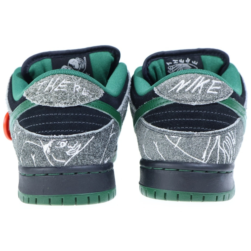 NIKE SB(ナイキエスビー) ×There Skateboards Dunk Low Pro ゼアスケートボード ローカットスニーカー グリーン/グレー US8.5/26.5cm HF7743-001