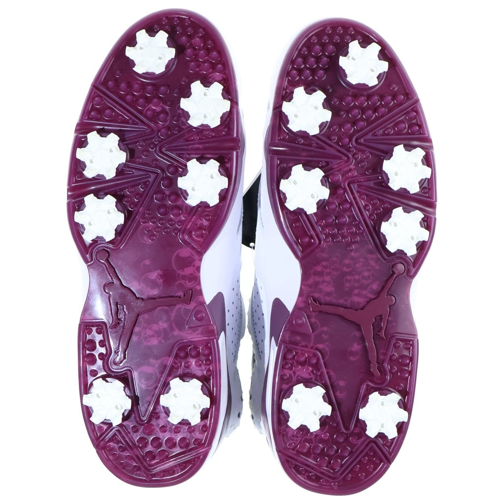 NIKE(ナイキ) AIR JORDAN 6 RETRO LOW GOLF エアジョーダン6 レトロ ロー ゴルフ NRG ホワイト/ボルドー US8.5/26.5cm DV6796-116