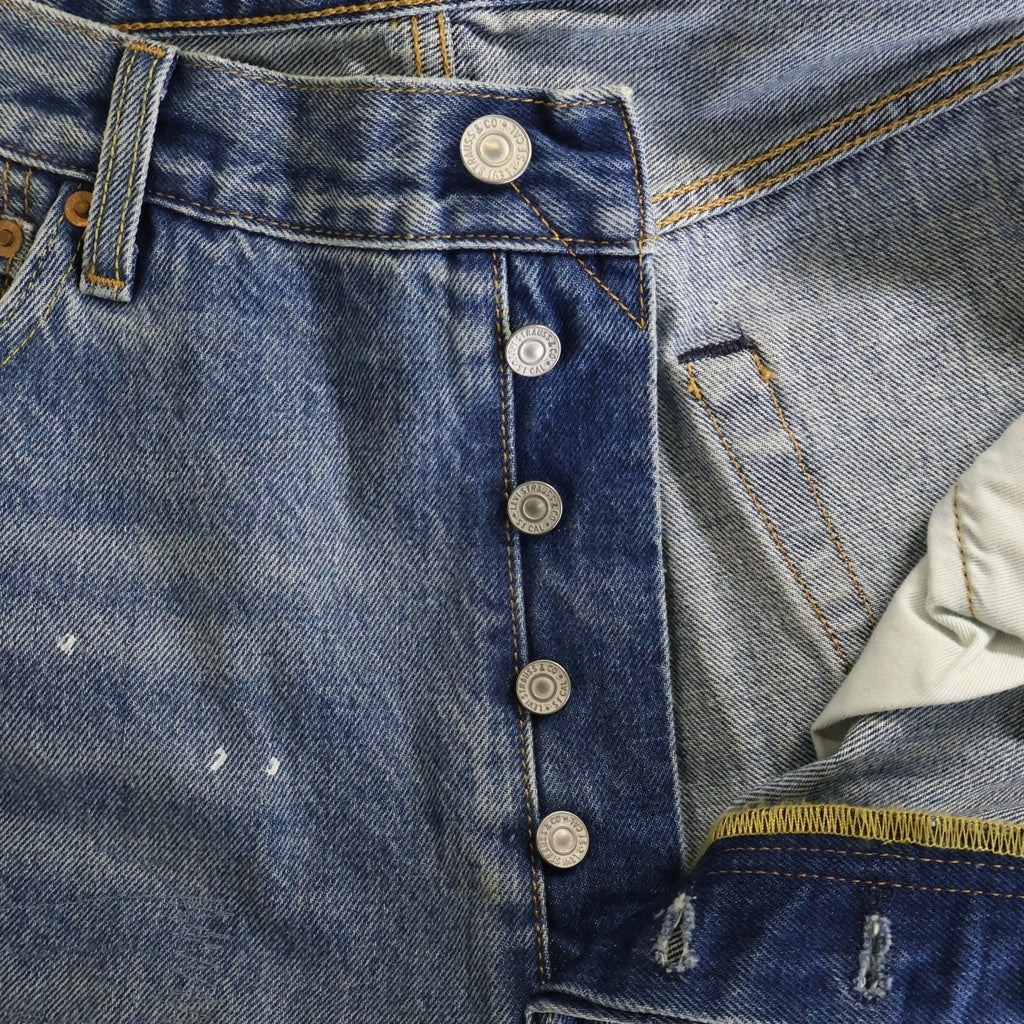Levi's(リーバイス) LIMITED EDITION 501 LOOSE CRASH & REPAIR DENIM ルーズクラッシュ リペアデニムパンツ インディゴ 0057U-0020
