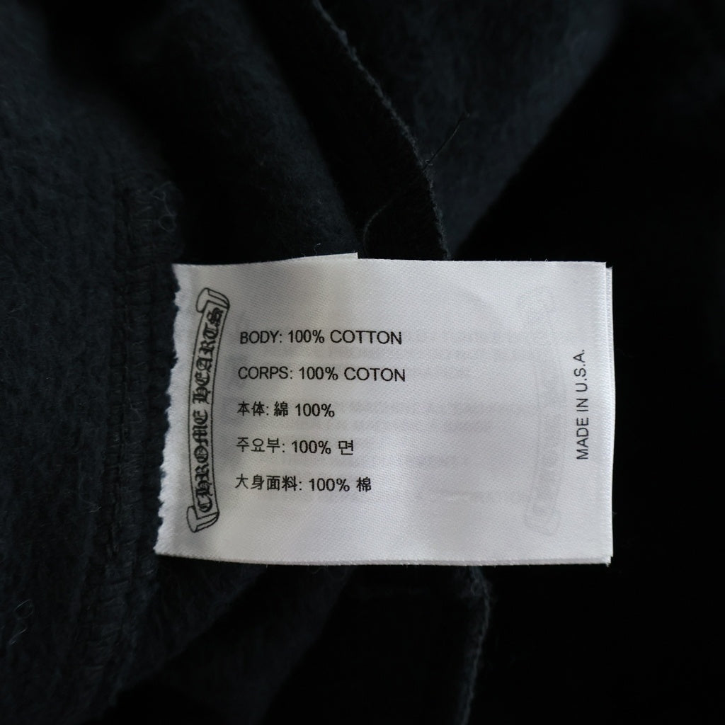 CHROME HEARTS(クロムハーツ) Grad Circle Logo Sweatpants フローラルクロスプリント グラデーションサークル スウェットパンツ ブラック