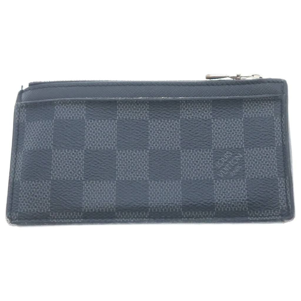 LOUIS VUITTON(ルイヴィトン) ダミエグラフィット コインカードホルダー カードケース 名刺入れ 小物入れ ブラック シルバー金具 M29656