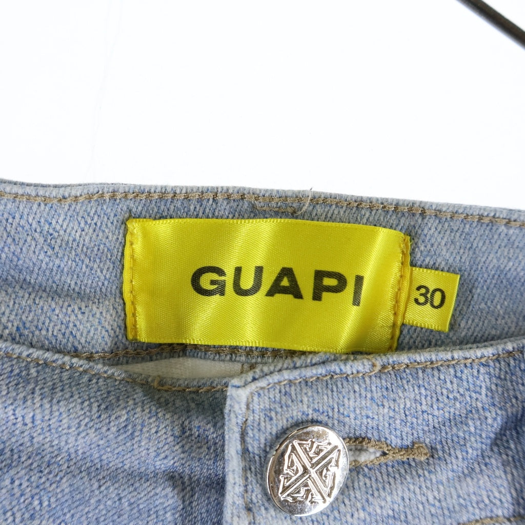 GUAPI(グアピ) WORLD BOSS AMO DENIM ワールド ボス フレアデニムパンツ インディゴ