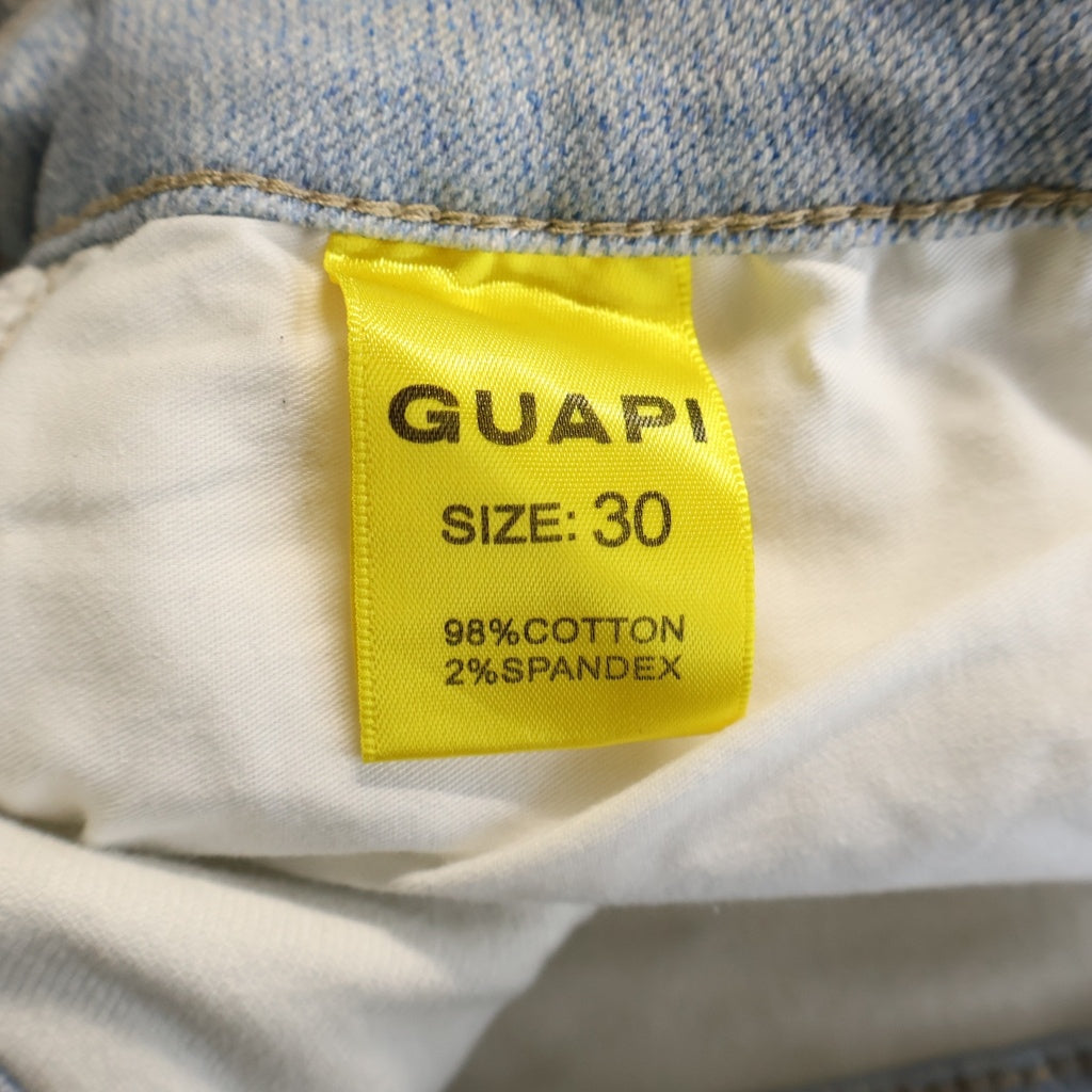 GUAPI(グアピ) WORLD BOSS AMO DENIM ワールド ボス フレアデニムパンツ インディゴ