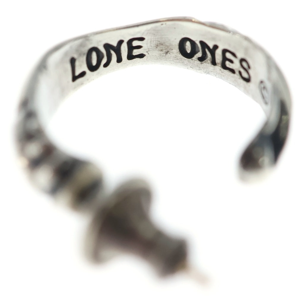 LONE ONES(ロンワンズ) RAVEN レイヴン フープピアス シルバー