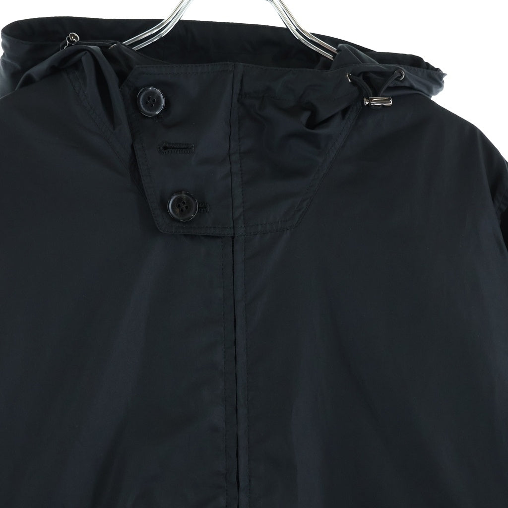 BURBERRY(バーバリー) ナイロン ジップアップ フーディー ジャケット ブラック C2C29-320-09