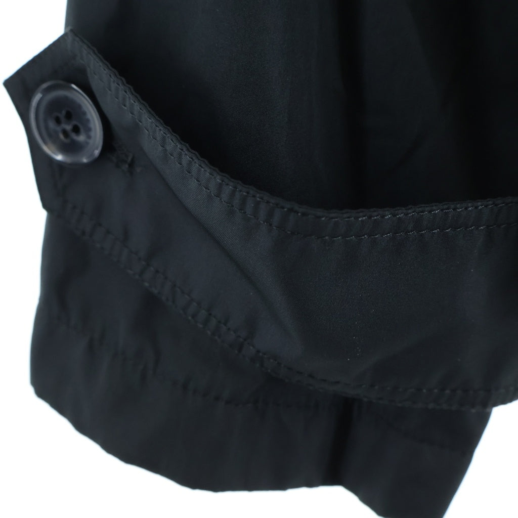 BURBERRY(バーバリー) ナイロン ジップアップ フーディー ジャケット ブラック C2C29-320-09