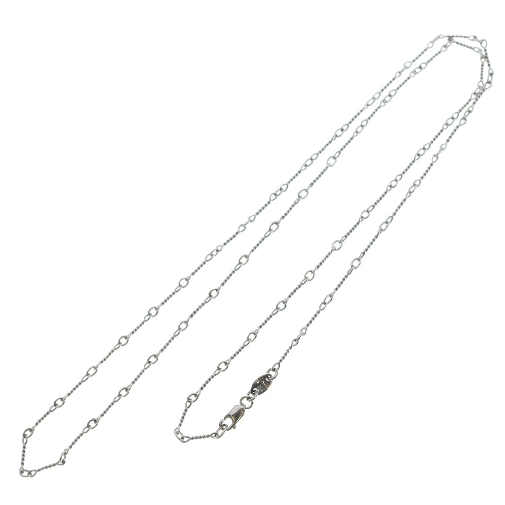 CHROME HEARTS(クロムハーツ) 18KWG NECKCHAIN T22 ツイストチェーンネックレス 22inch ホワイトゴールド