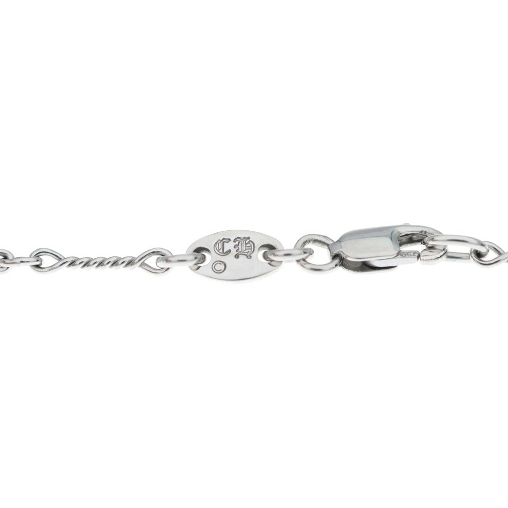 CHROME HEARTS(クロムハーツ) 18KWG NECKCHAIN T22 ツイストチェーンネックレス 22inch ホワイトゴールド
