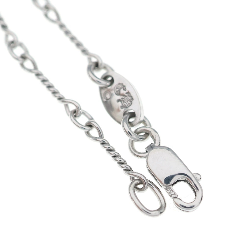 CHROME HEARTS(クロムハーツ) 18KWG NECKCHAIN T22 ツイストチェーンネックレス 22inch ホワイトゴールド