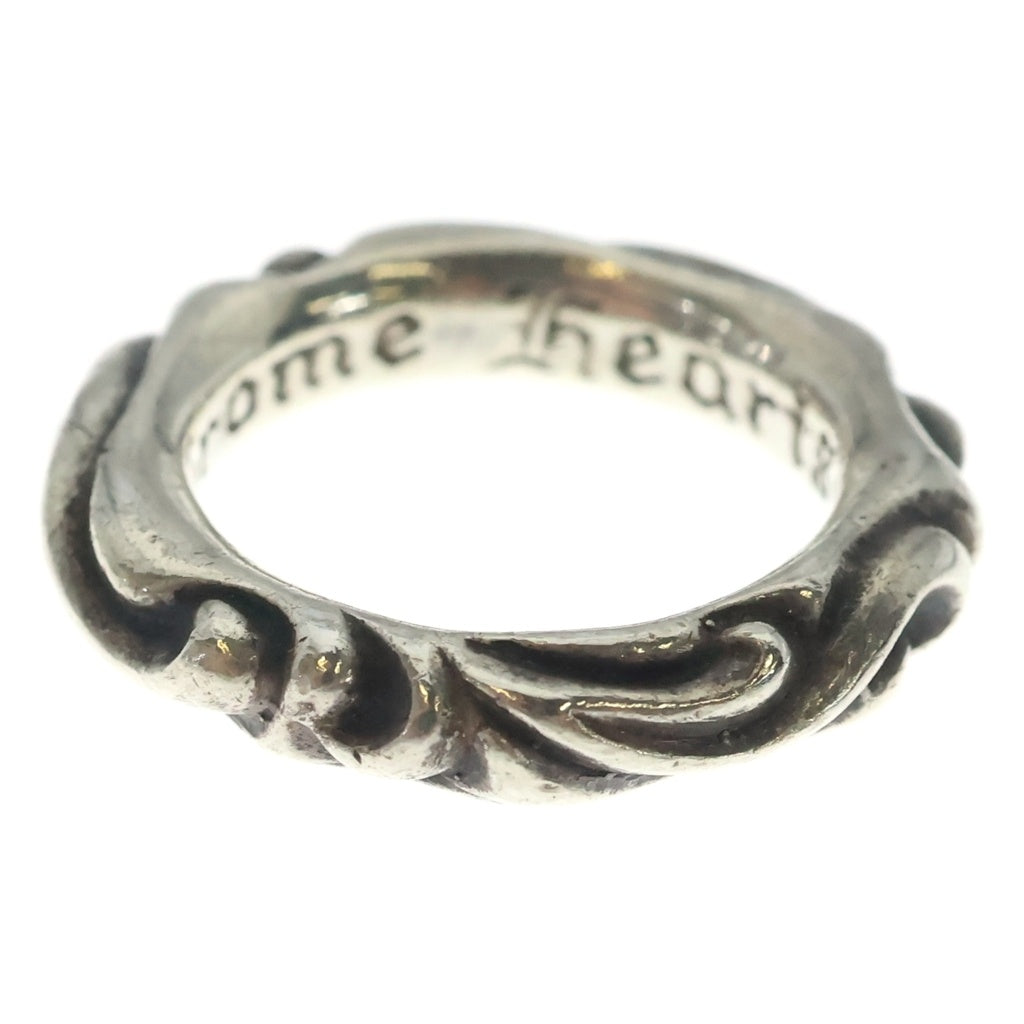 CHROME HEARTS(クロムハーツ) SCRL BAND スクロールバンド リング シルバー BCA351