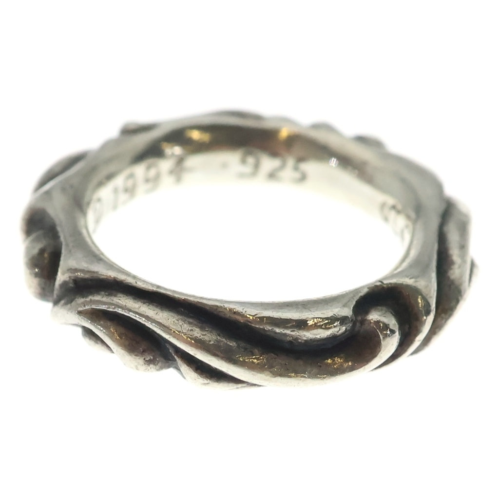 CHROME HEARTS(クロムハーツ) SCRL BAND スクロールバンド リング シルバー BCA351