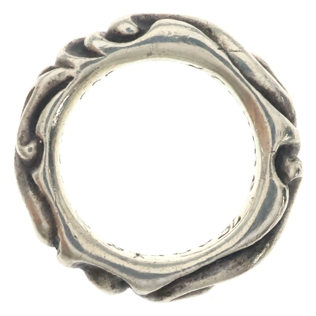 CHROME HEARTS(クロムハーツ) SCRL BAND スクロールバンド リング シルバー BCA351