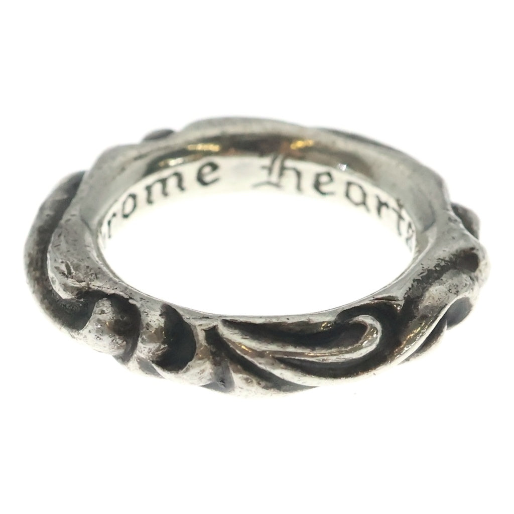 CHROME HEARTS(クロムハーツ) SCRL BAND スクロールバンド リング シルバー BCA351