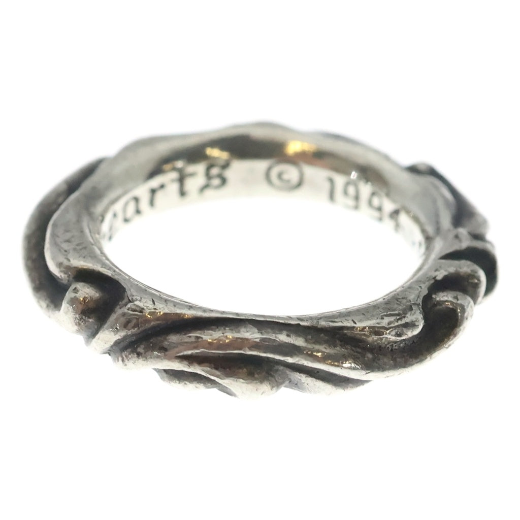 CHROME HEARTS(クロムハーツ) SCRL BAND スクロールバンド リング シルバー BCA351