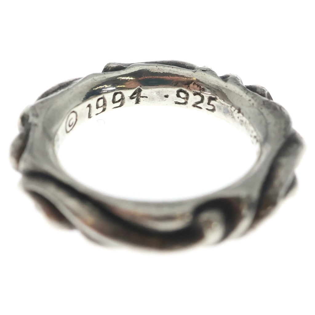 CHROME HEARTS(クロムハーツ) SCRL BAND スクロールバンド リング シルバー BCA351