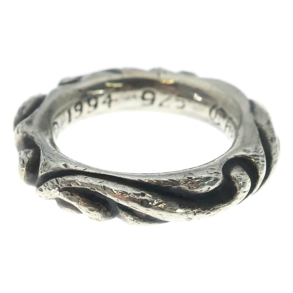 CHROME HEARTS(クロムハーツ) SCRL BAND スクロールバンド リング シルバー BCA351