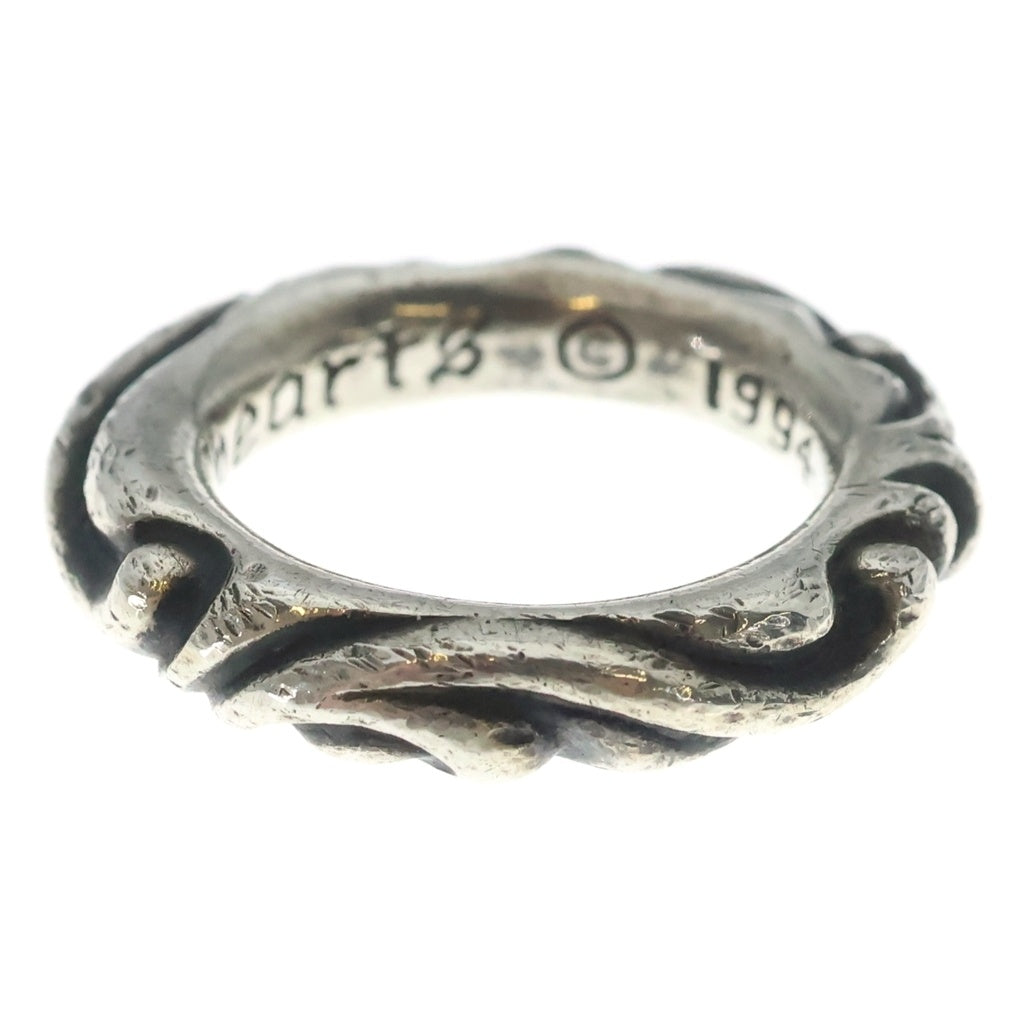 CHROME HEARTS(クロムハーツ) SCRL BAND スクロールバンド リング シルバー BCA351