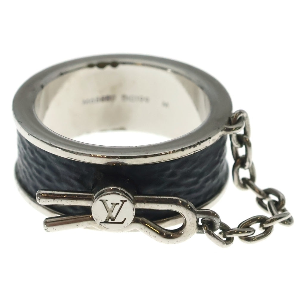 LOUIS VUITTON(ルイヴィトン) MONOGRAM ECLIPSE PIN LOCK RING モノグラムエクリプス バーグ ピンロック ブラック/シルバー M68880
