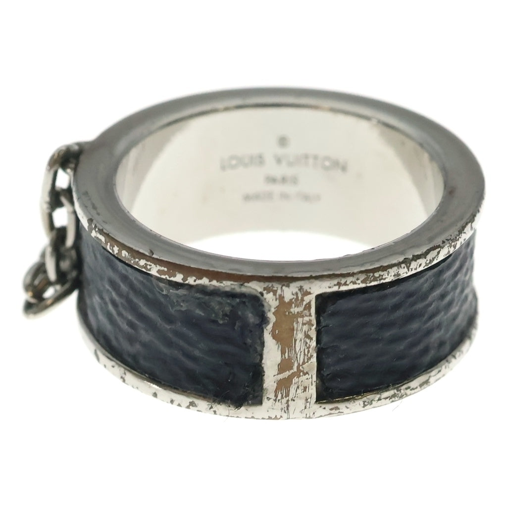 LOUIS VUITTON(ルイヴィトン) MONOGRAM ECLIPSE PIN LOCK RING モノグラムエクリプス バーグ ピンロック ブラック/シルバー M68880